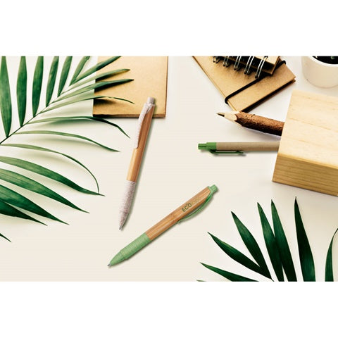 G81013 Penna a sfera in bamboo