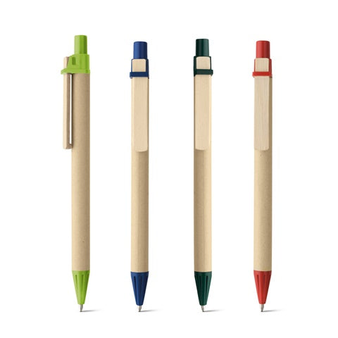 G91292 NAIROBI. Penna a sfera in carta kraft