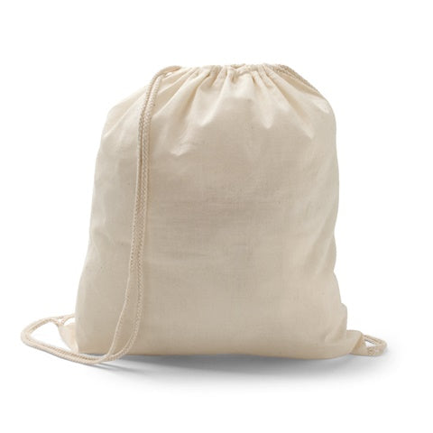 G92456 HANOVER. Zaino a sacca in cotone 100%