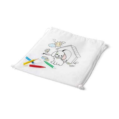 G92619 Zaino a sacca da colorare