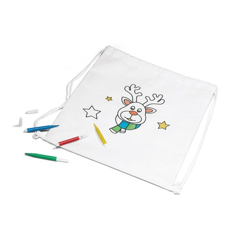 G92621 Zaino a sacca da colorare