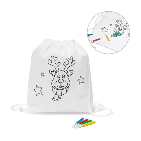 G92621 Zaino a sacca da colorare
