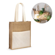 G92823 BRAGA. Borsa in juta da 240 gr/m²