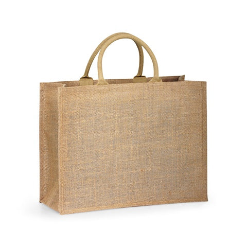 G92827 SHANTI. Borsa in juta da 360 gr/m²