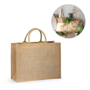 G92827 SHANTI. Borsa in juta da 360 gr/m²