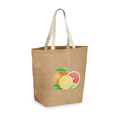 G92828 TIZZY. Borsa in juta da 360 gr/m²