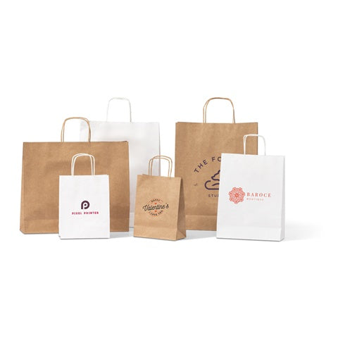 G92877 TAYLA. Borsa in carta kraft 115 gr/m²