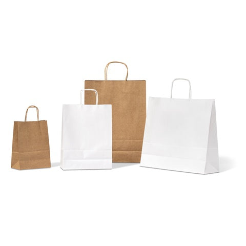 G92874 KELLY. Borsa in carta kraft 100 gr/m²