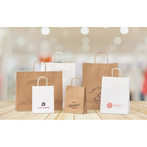 G92875 LEIA. Borsa in carta kraft 115 gr/m²