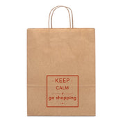 G92876 ELLEN. Borsa in carta kraft 115 gr/m²