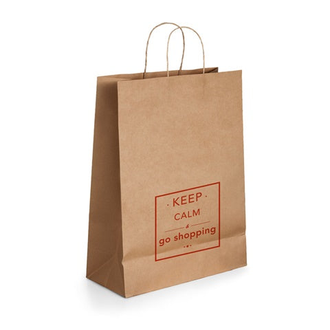 G92876 ELLEN. Borsa in carta kraft 115 gr/m²