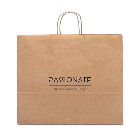 G92878 KIRA. Borsa in carta kraft 115 gr/m²