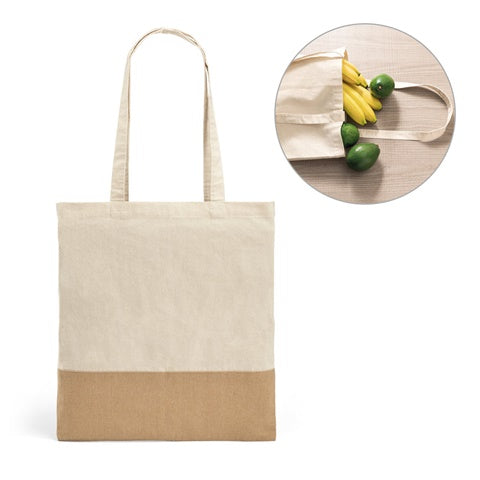 G92882 MERCAT. Borsa in cotone 100% da 160 gr/m²