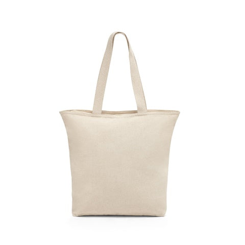 G92926 HACKNEY. Borsa in cotone 100% con chiusura da 280 gr/m²