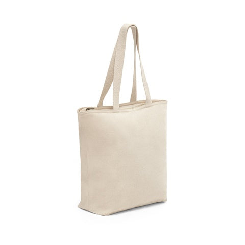 G92926 HACKNEY. Borsa in cotone 100% con chiusura da 280 gr/m²