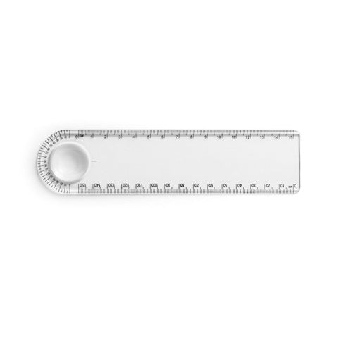 G93518 SUNDERLAND. Righello con lente d'ingrandimento