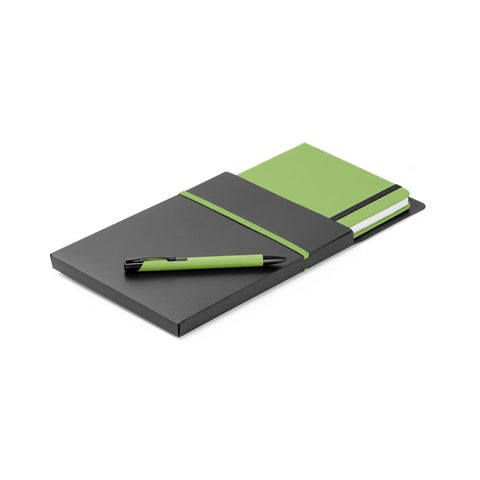 G93795 Set di penna a sfera e block notes A5 Colors