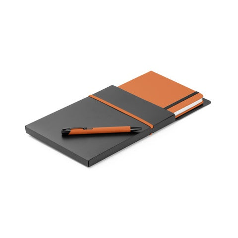 G93795 Set di penna a sfera e block notes A5 Colors