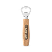 G94134 HOLZ. Apribottiglie in metallo e legno
