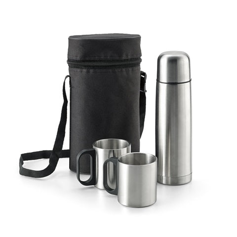 G94609 DURANT. Set con thermos 500 ml e tazze 200 ml