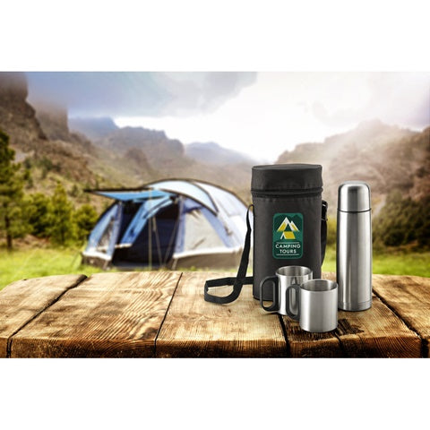 G94609 DURANT. Set con thermos 500 ml e tazze 200 ml