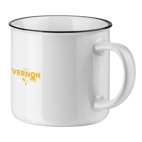 G94673 VERNON WHITE. Tazza in ceramica da 360 ml