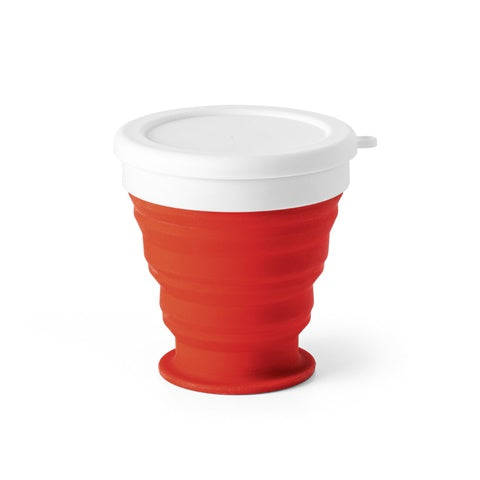 G94762 ASTRADA. Bicchiere da viaggio pieghevole da 250 ml
