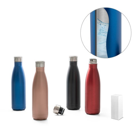 G94771 SHOW SATIN. Borraccia in acciaio inox 540 ml