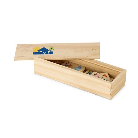 G98074 DOMIN. Gioco del domino in legno