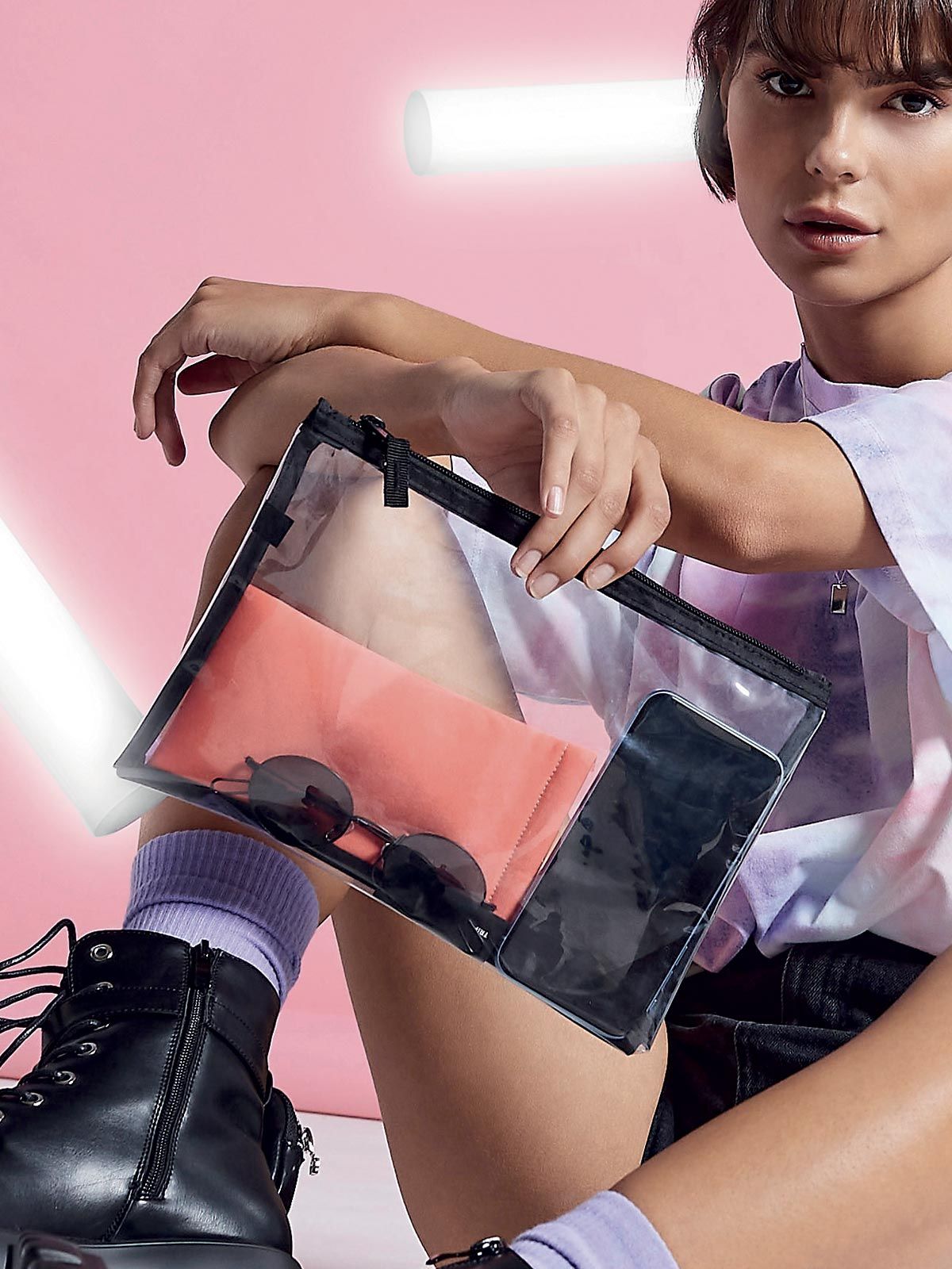 GBG8 Clear Grab Pouch