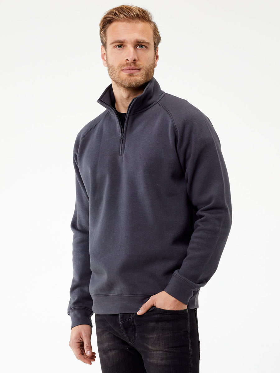 GBS330 Raglan Zip neck sweat