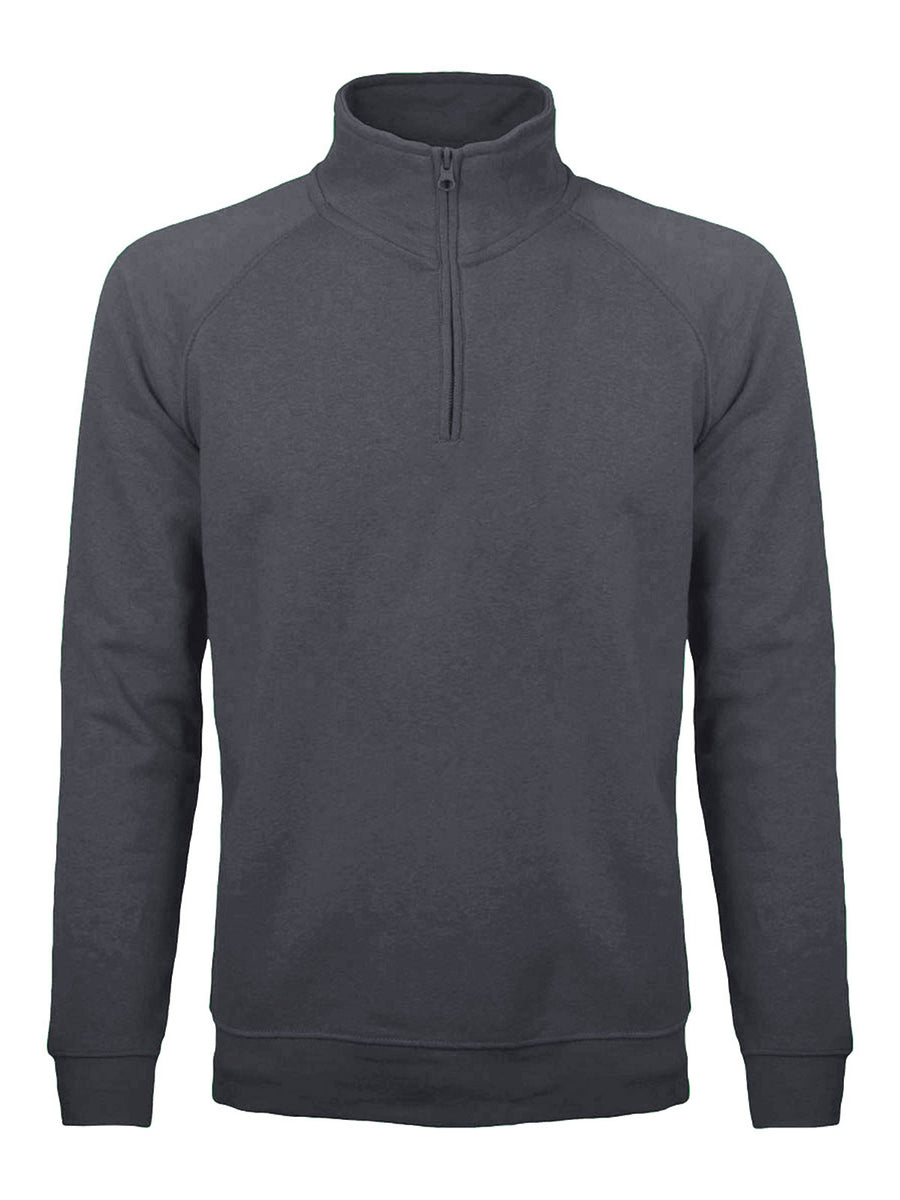 GBS330 Raglan Zip neck sweat