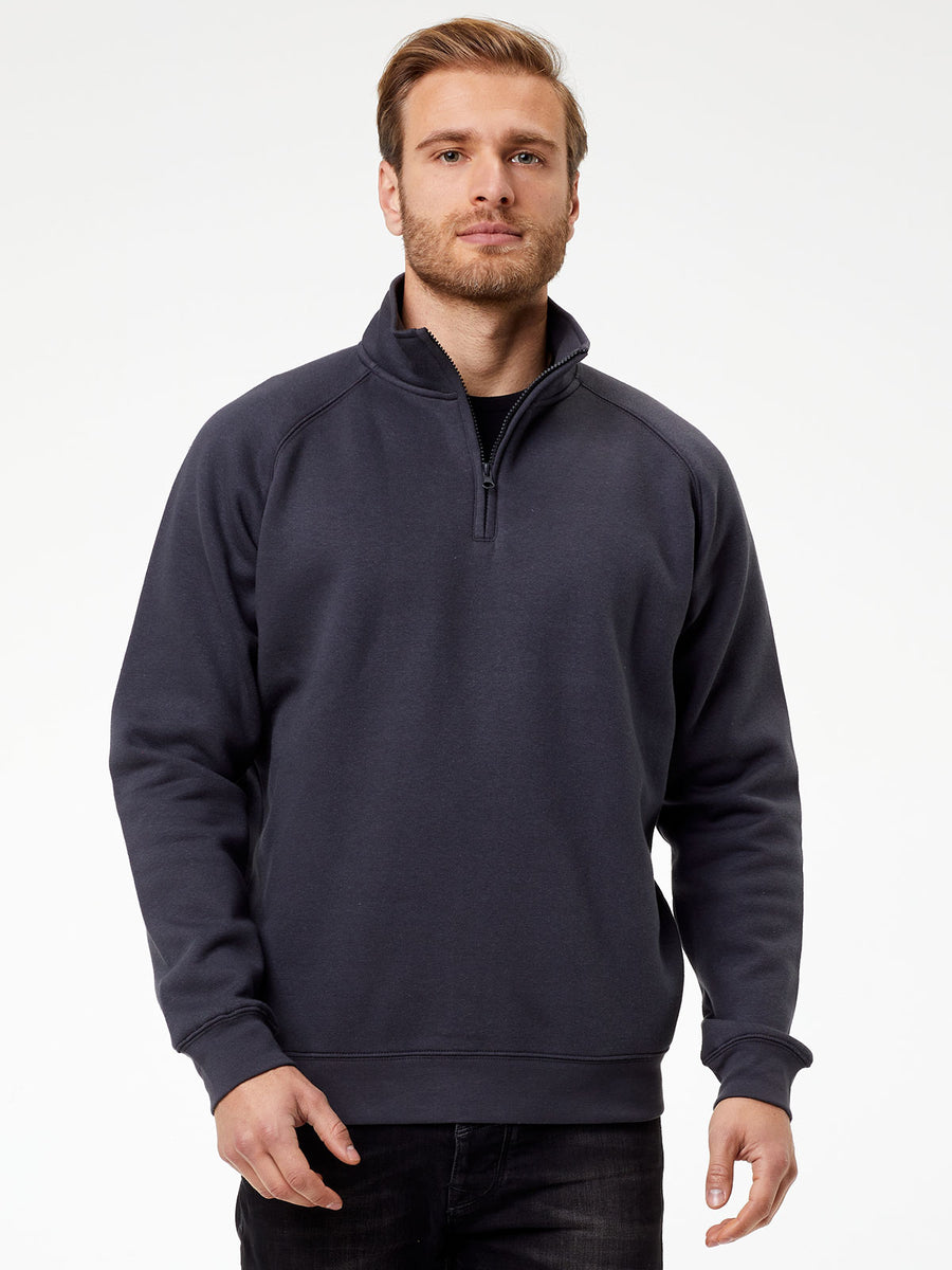 GBS330 Raglan Zip neck sweat