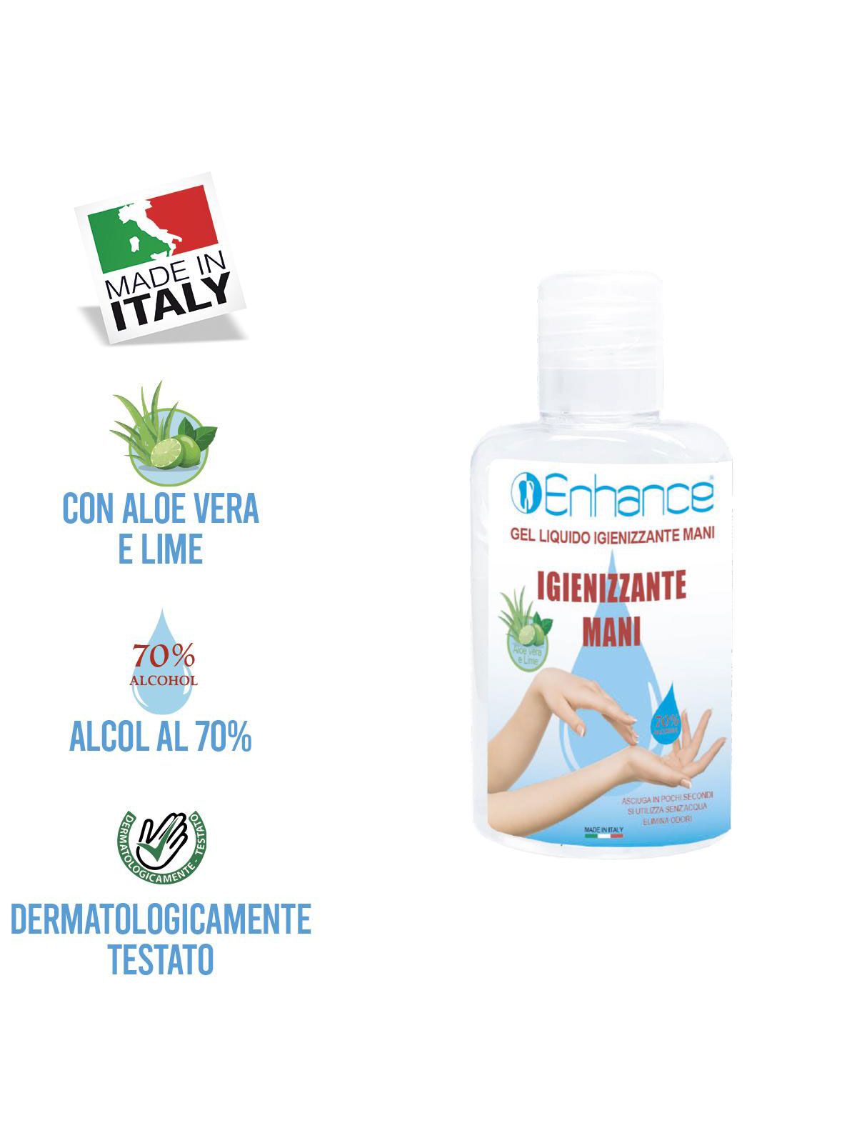 GBS6084 Gel igienizzante 80ml tappo flip top