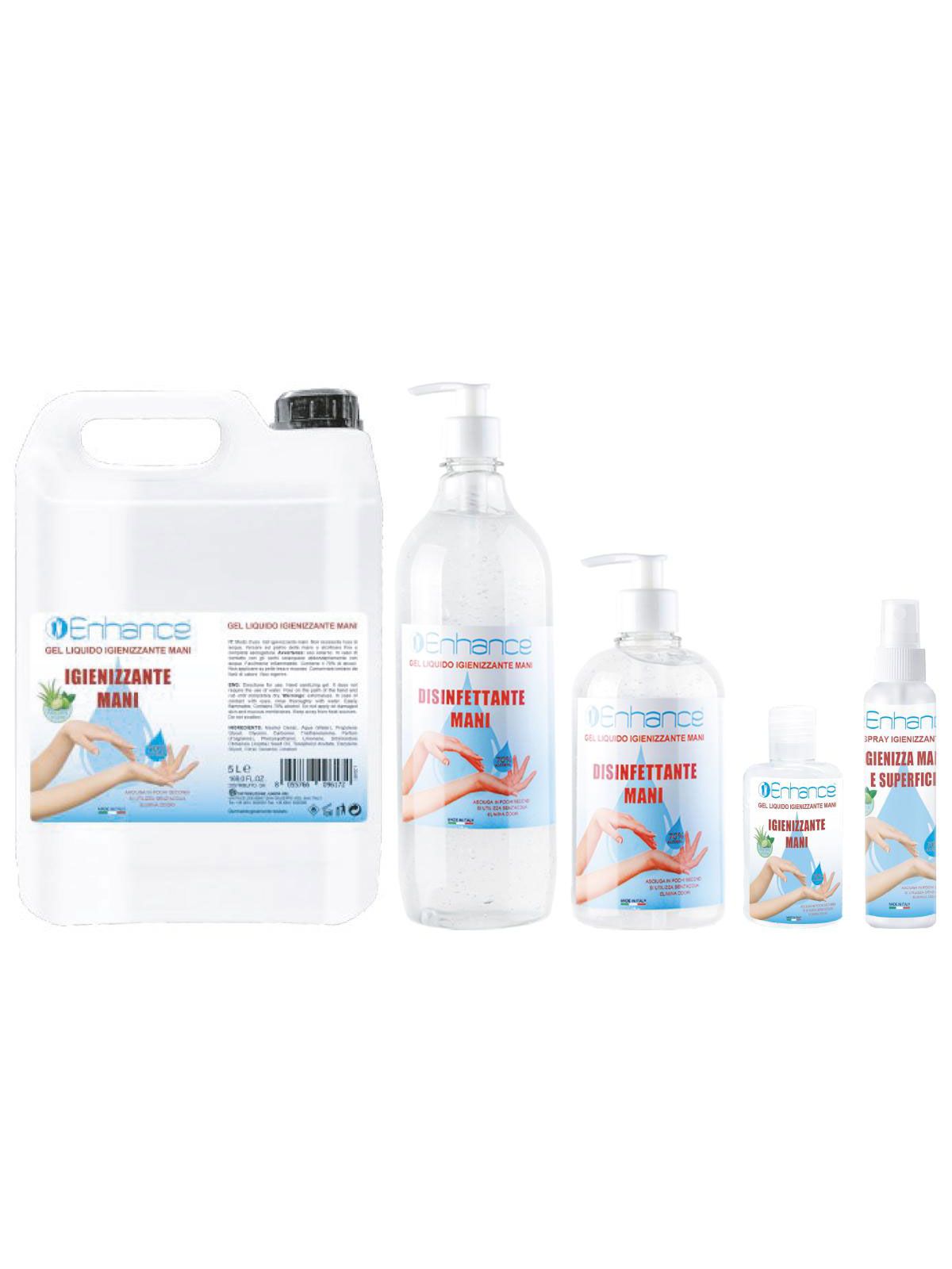 GBS6084 Gel igienizzante 80ml tappo flip top