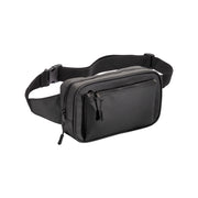 GDM23106 Marsupio in poliestere water proof. Tasca frontale con cerniera e cintura regolabile
