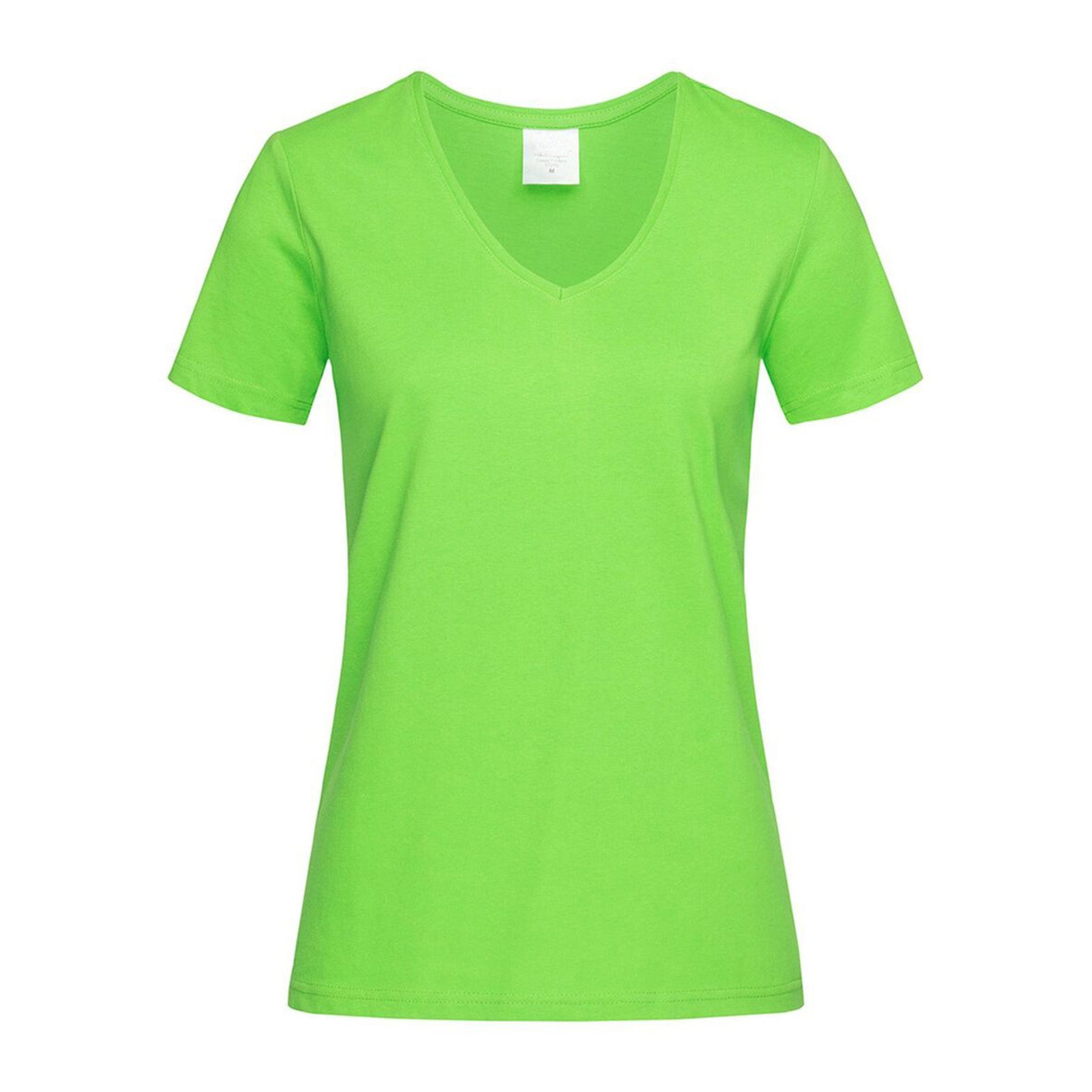 GTV15 - 150 gr  GIRL T-SHIRT COLLO A V MEZZA MANICA