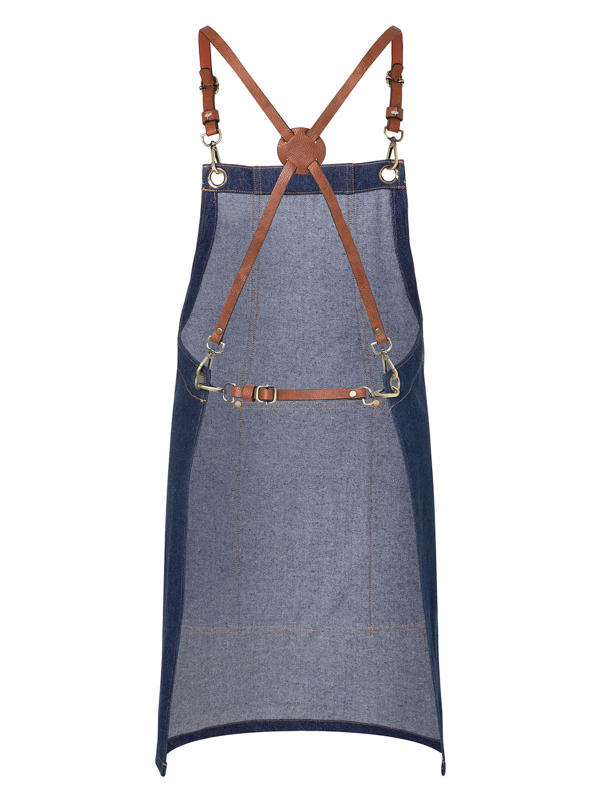 GKLS28 Bib Apron Denim X-Style