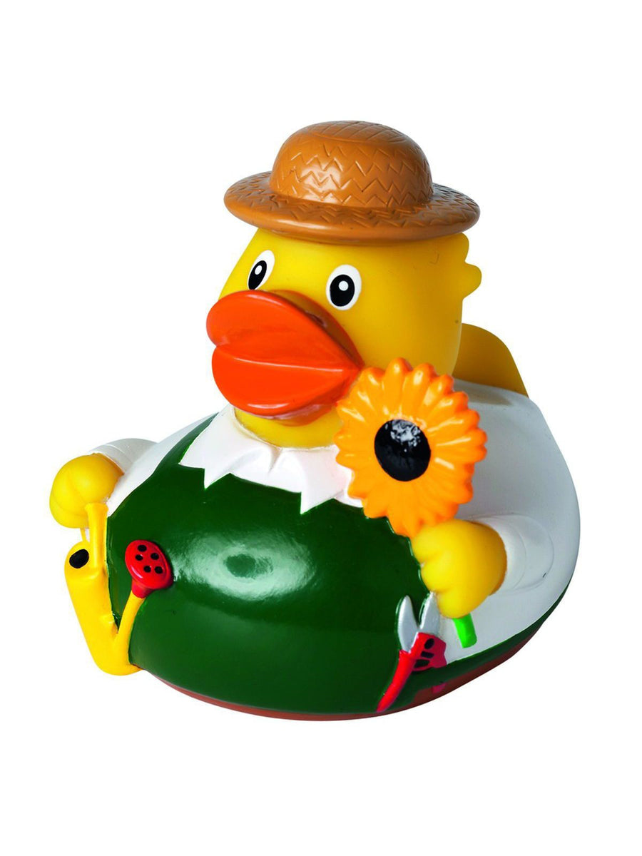 GM131119 Squeaky duck, gardener