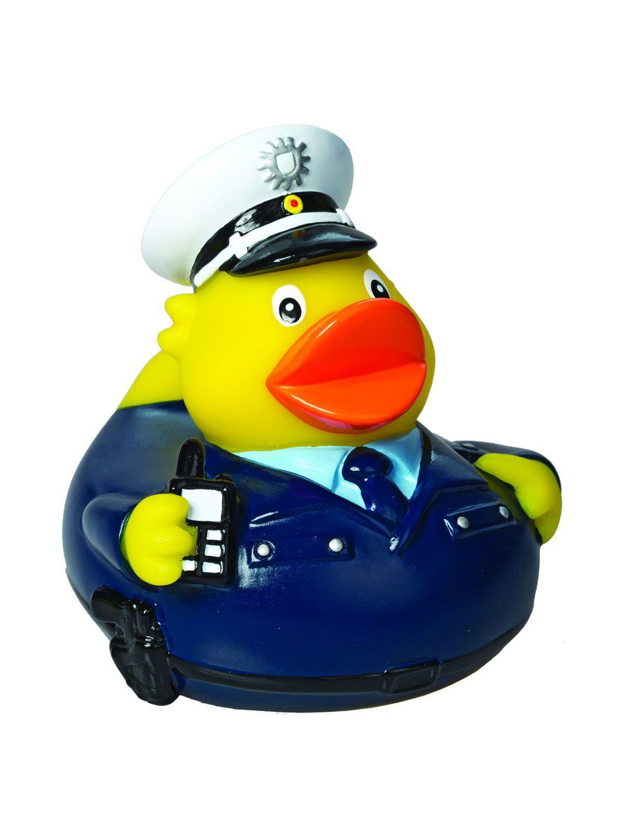 GM131125 Squeaky duck, policeman