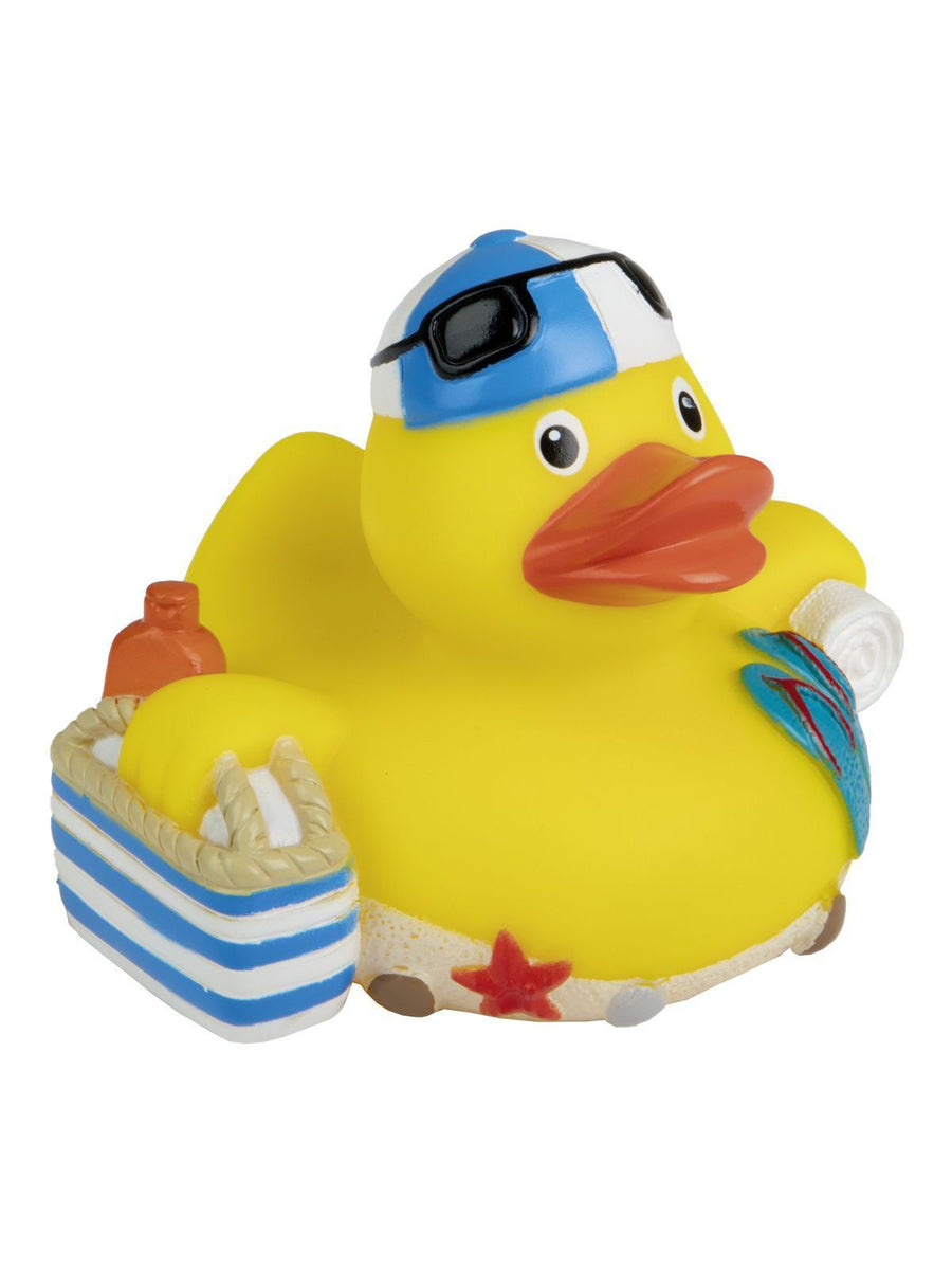 GM131228 Squeaky duck, beach