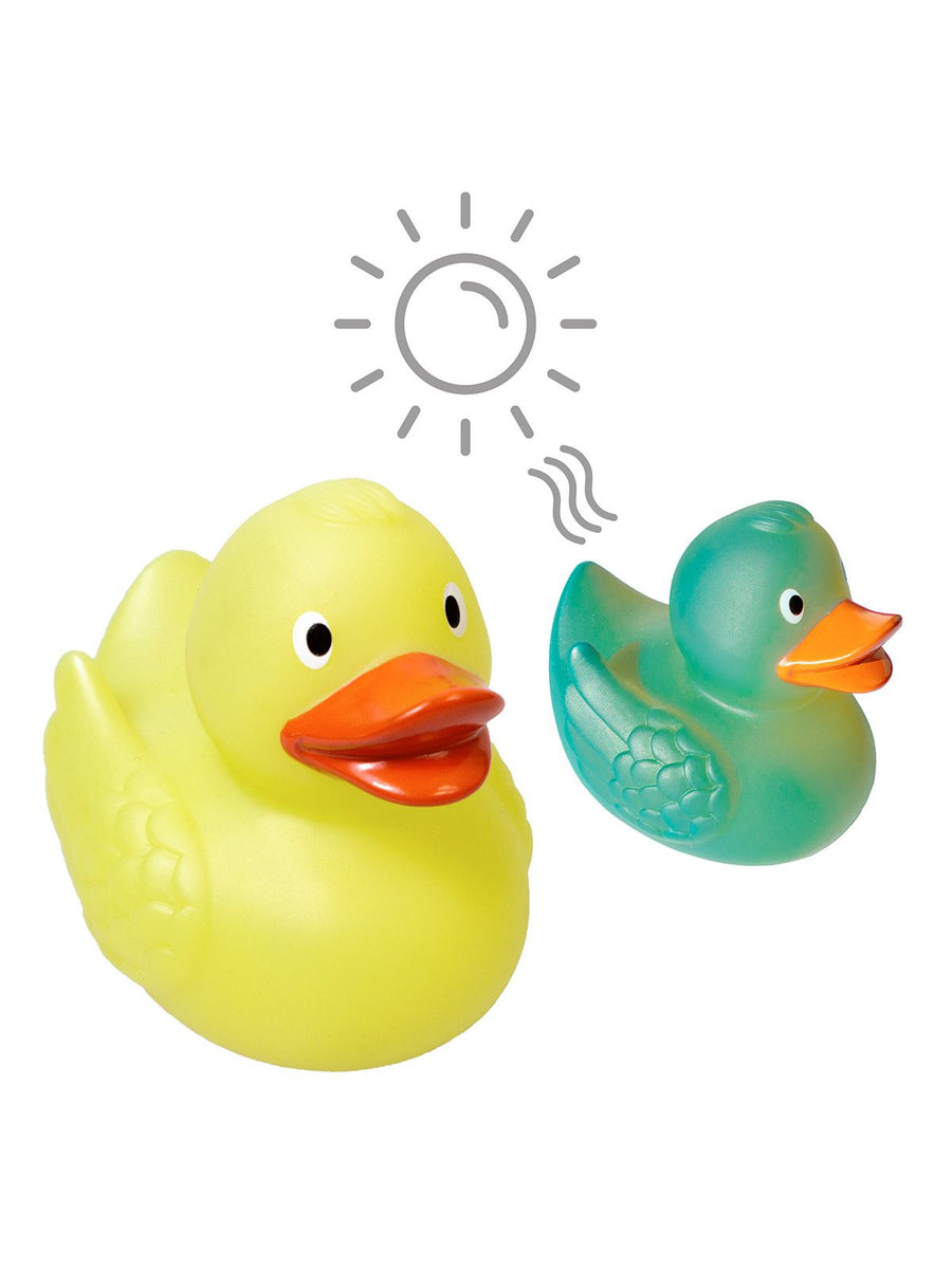 GM131280 Squeaky duck, colour changing UV