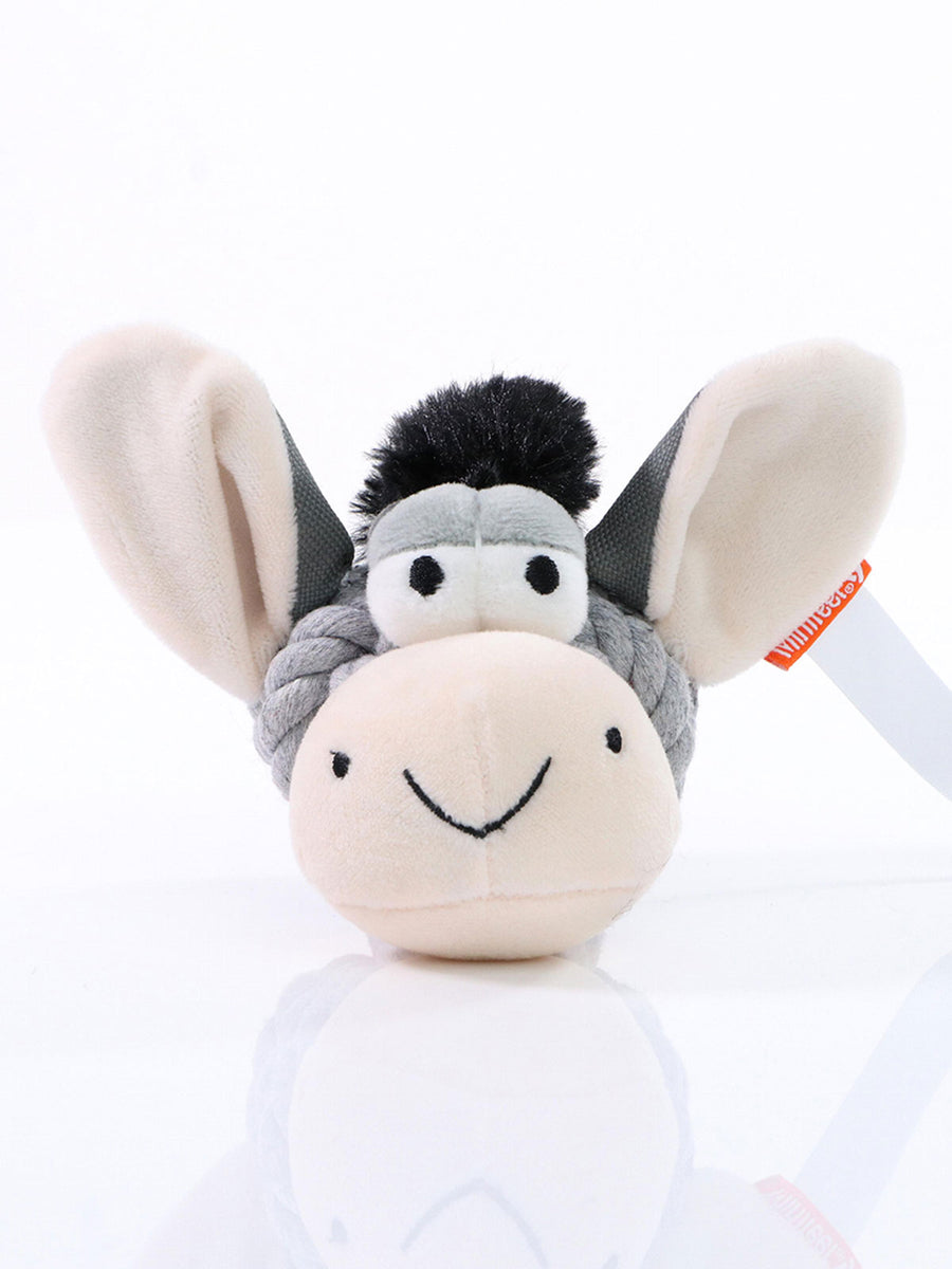 GM170020 Dog toy knotted animal donkey