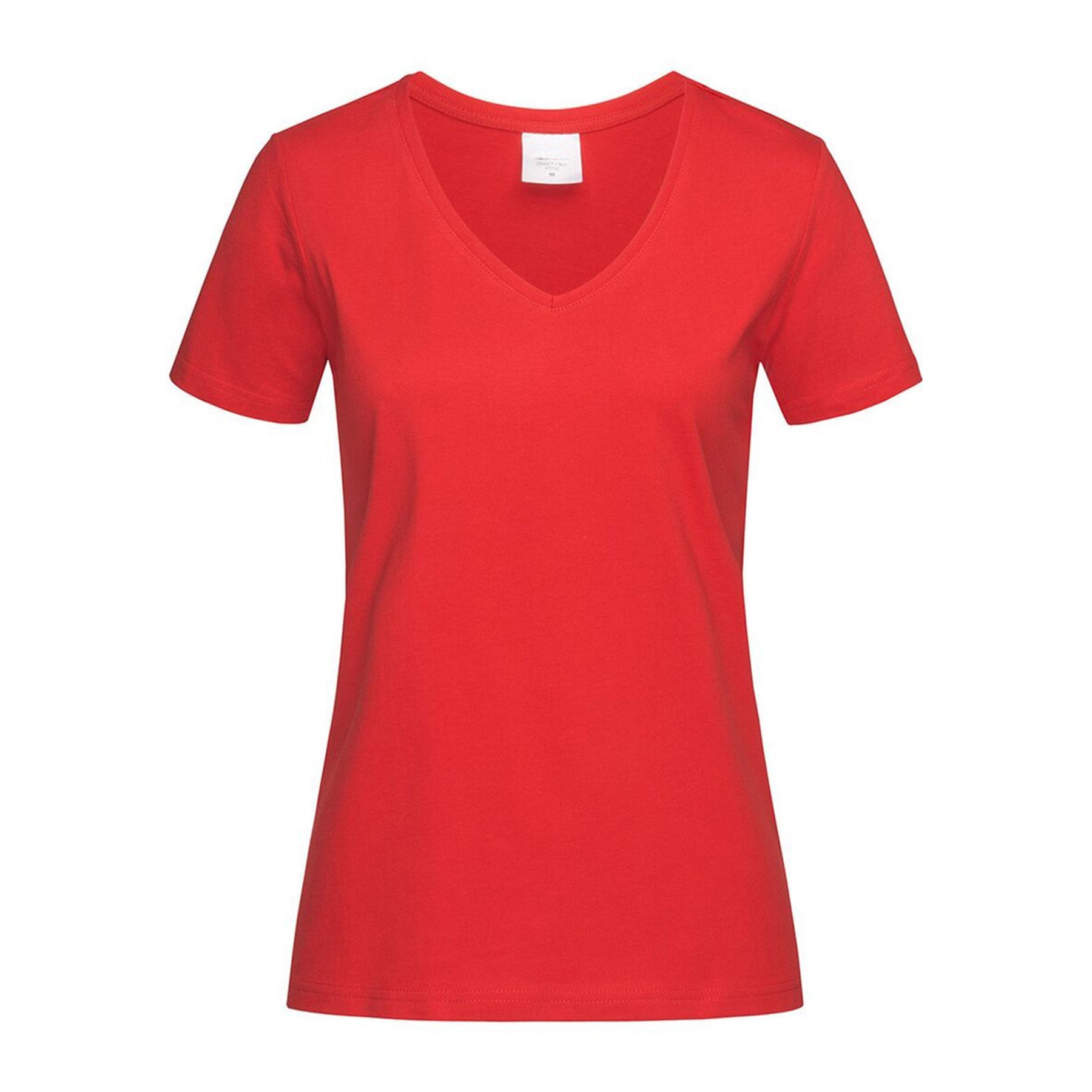 GTV15 - 150 gr  GIRL T-SHIRT COLLO A V MEZZA MANICA