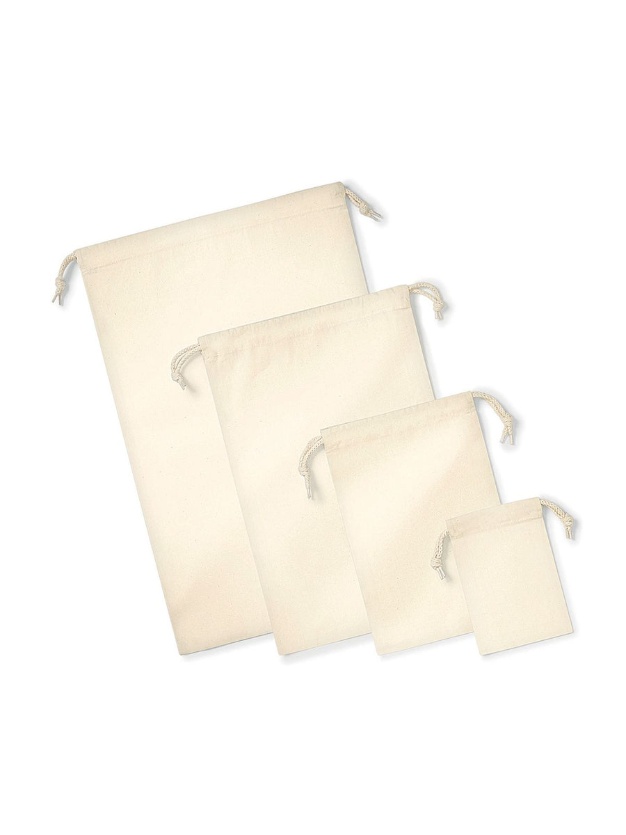 GW266S Organic Premium Cotton Stuff Bag