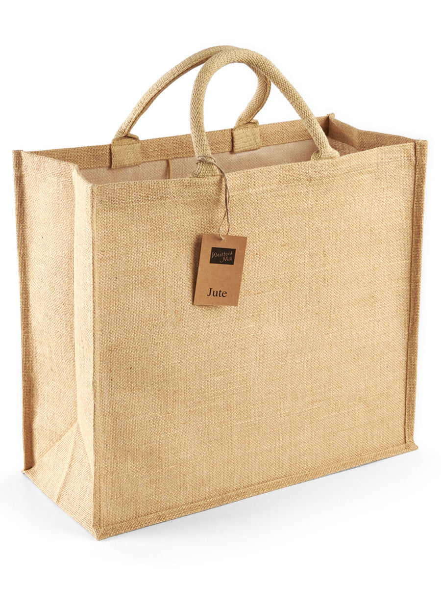 GW408 Jute Jumbo Shopper