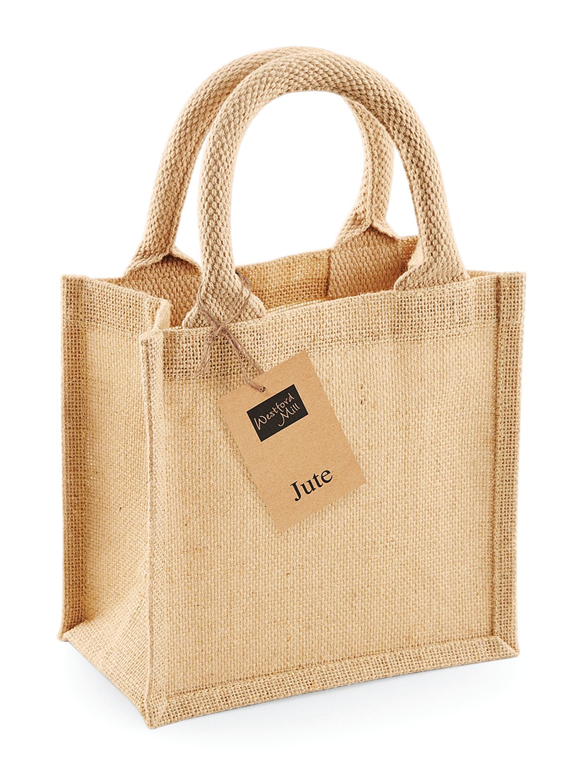 GW411 Jute Petite Gift Bag