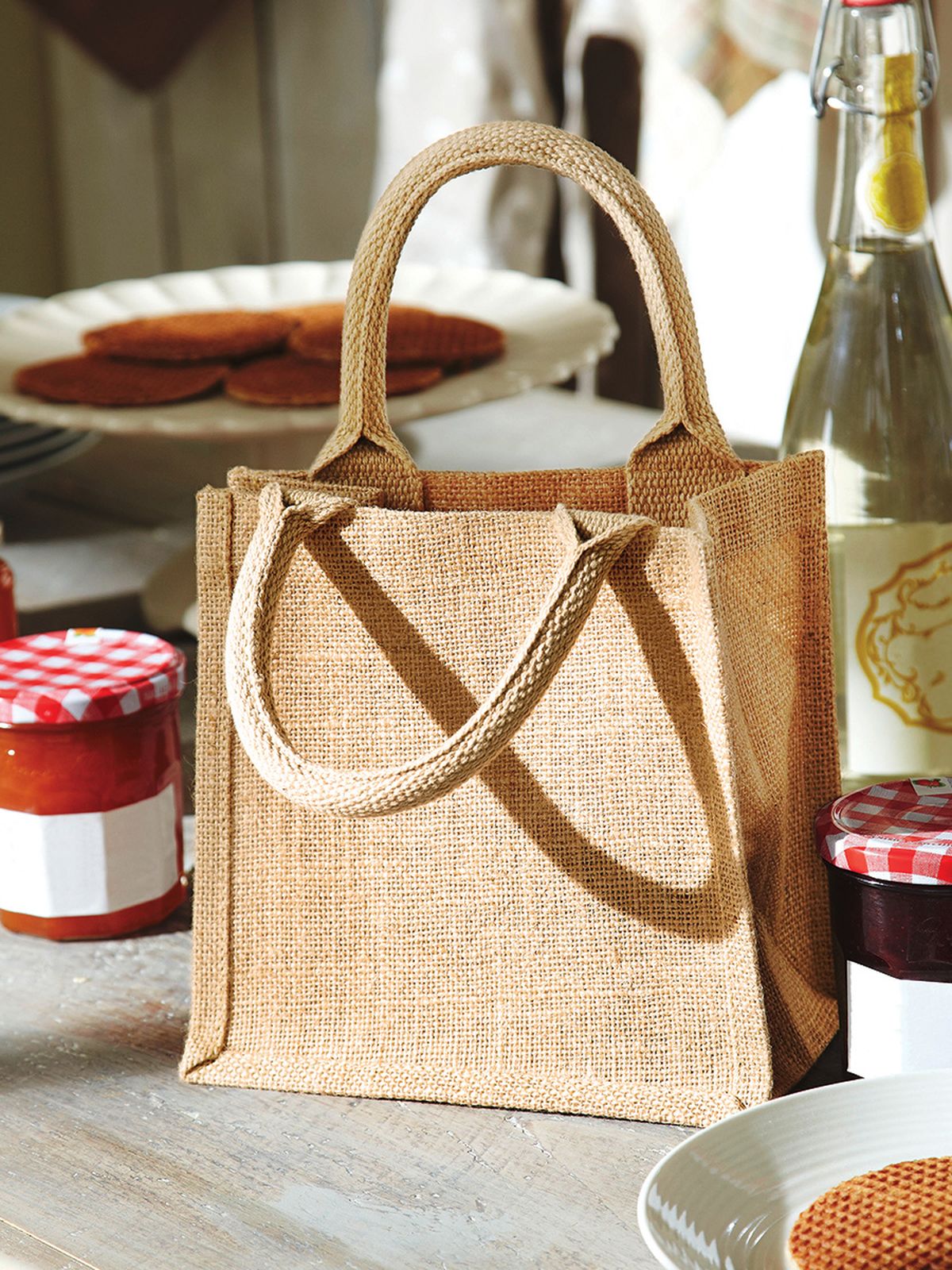 GW411 Jute Petite Gift Bag