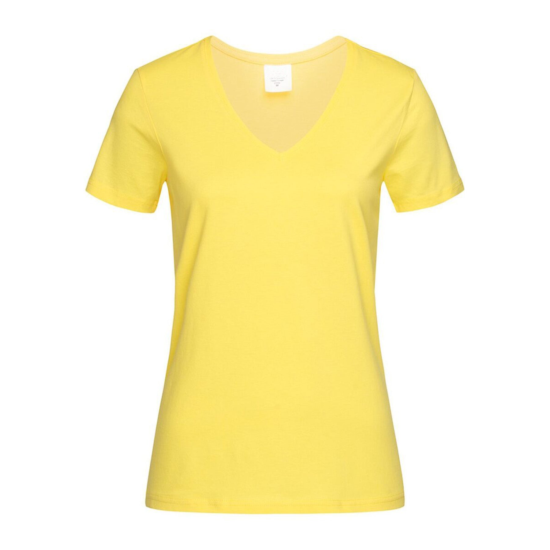 GTV15 - 150 gr  GIRL T-SHIRT COLLO A V MEZZA MANICA