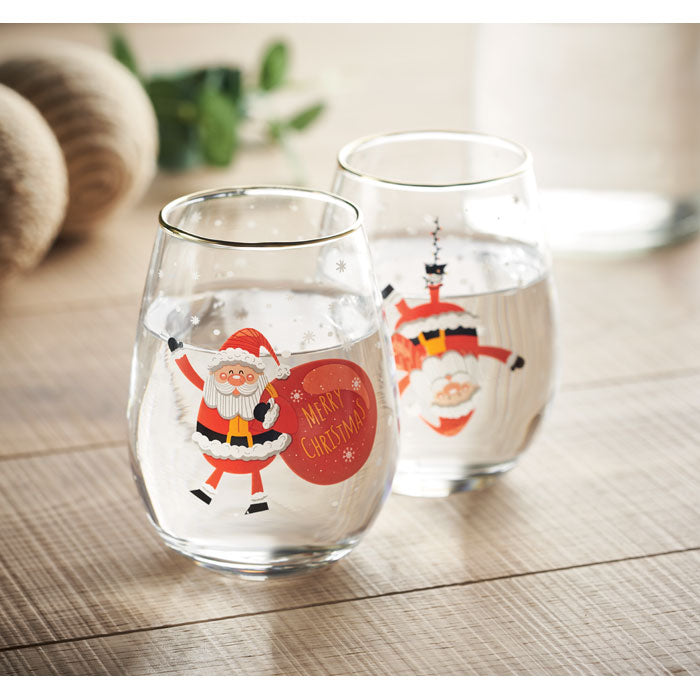 GX1501 Set di 2 bicchieri di Natale